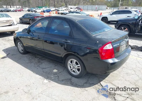 2005 Kia Spectra Ex/Lx/Sx from USA, damaged, VIN KNAFE121555126787